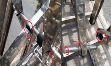 Các lỗi thường gặp trên cổng xếp tự động